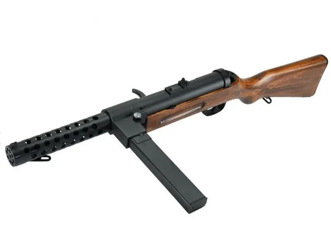 Snow Wolf MP18 Submaschine Gun Real Wood AEG 0,5 Joule